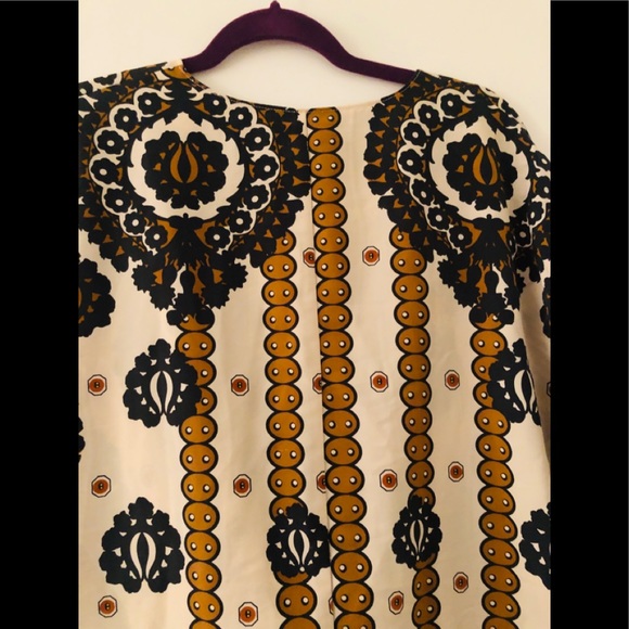 Petticoat Alley Wrap Parsley Print Blouse - Picture 9 of 9